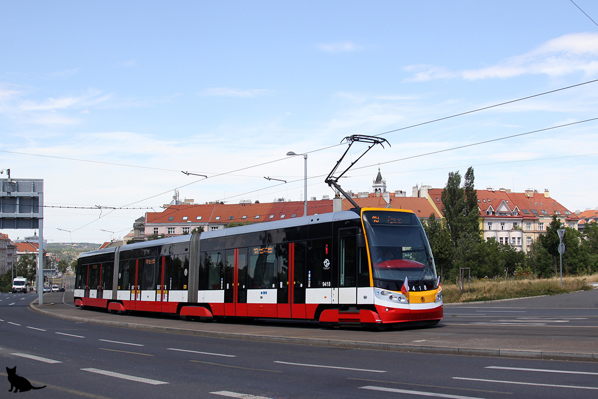 Прага, Škoda 15T6 ForCity Alfa Praha № 9418