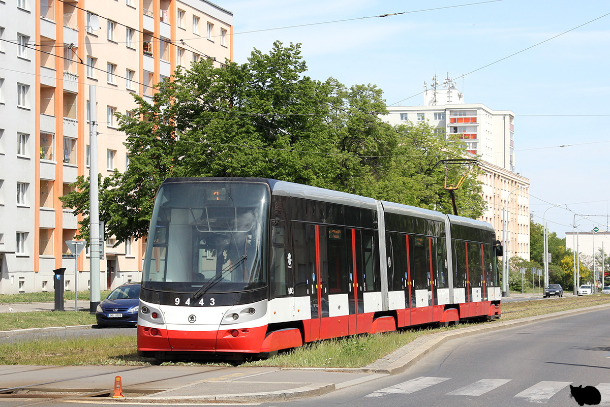 Прага, Škoda 15T7 ForCity Alfa Praha № 9443
