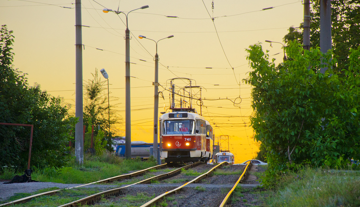 Мариуполь, Tatra T3A № 740