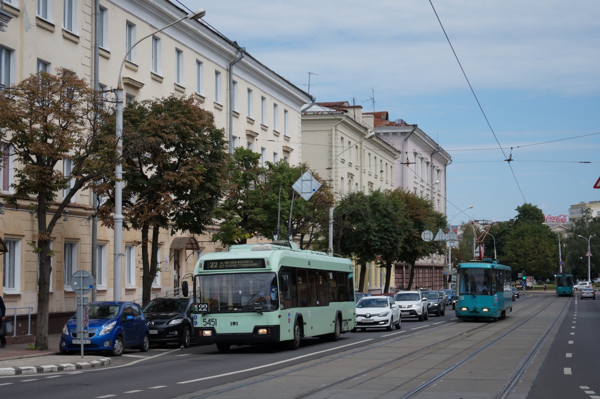 Минск, БКМ 321 № 5451; Минск, БКМ 60102 № 126