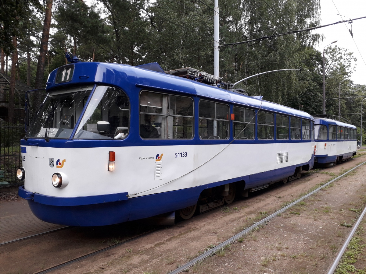 Рига, Tatra T3A № 51133