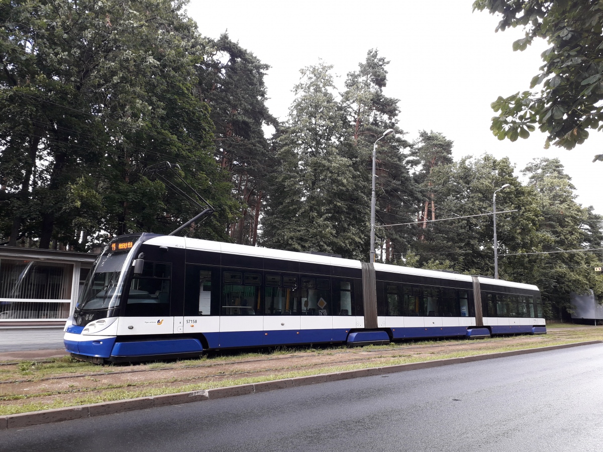 Рига, Škoda 15T ForCity Alfa Riga № 57158