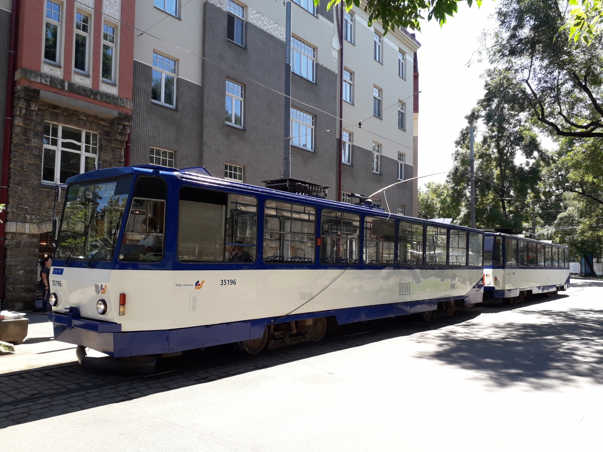 Рига, Tatra T3MR (T6B5-R) № 35196
