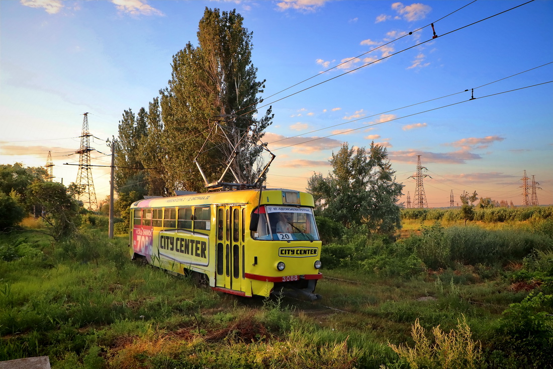 Одесса, Tatra T3R.P № 3088