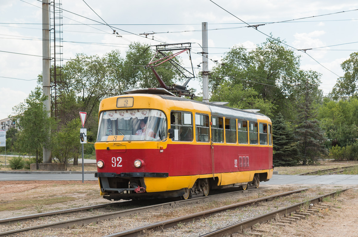 Волжский, Tatra T3SU № 92