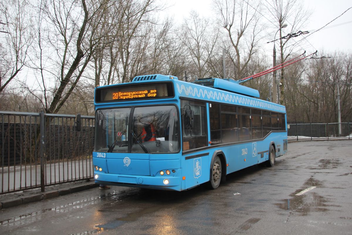 Москва, СВАРЗ-МАЗ-6235.00 № 3843