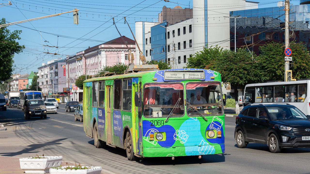 Рязань, ЗиУ-682Г [Г00] № 2069