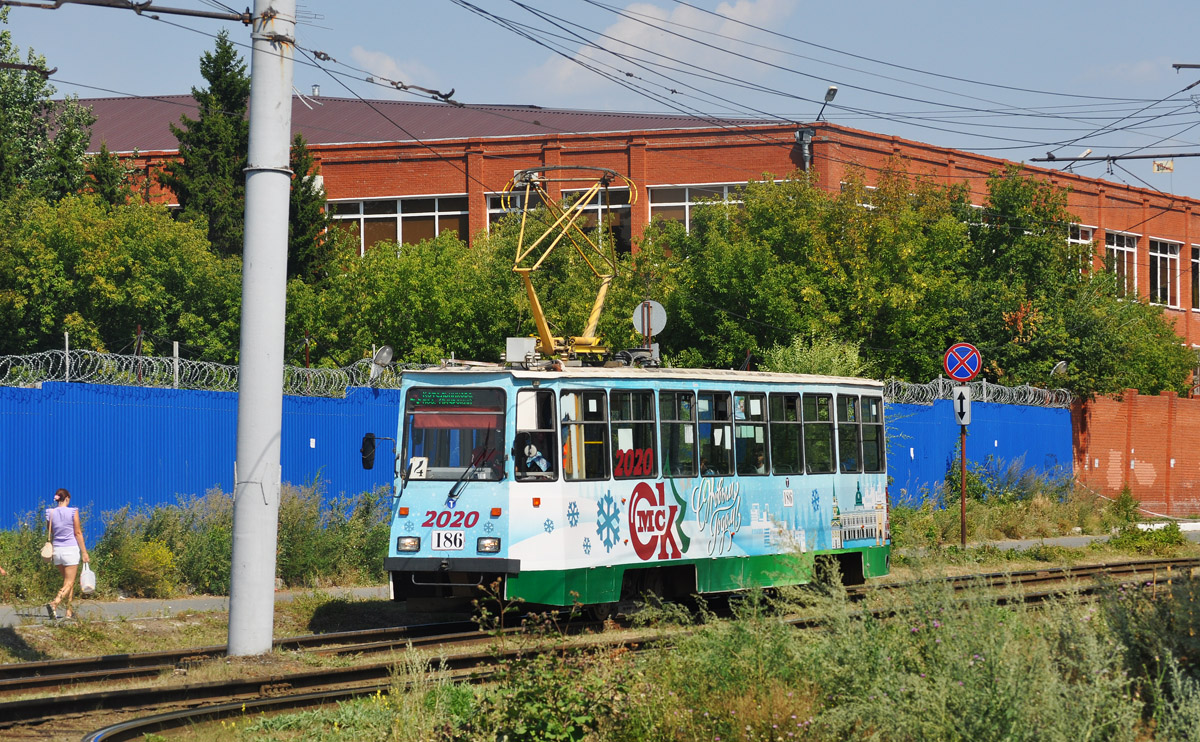 Омск, 71-605ЭП № 186