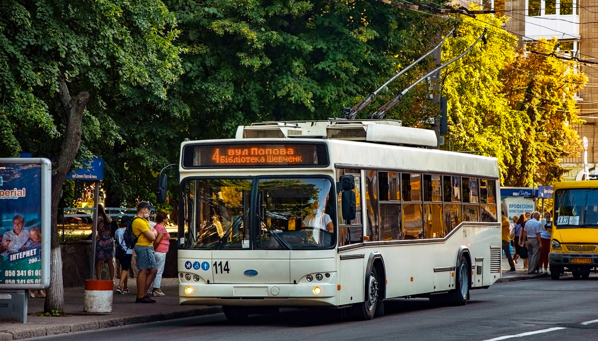 Кропивницкий, Дніпро Т103 № 114; Кропивницкий — Реконструкции, ремонты и их последствия
