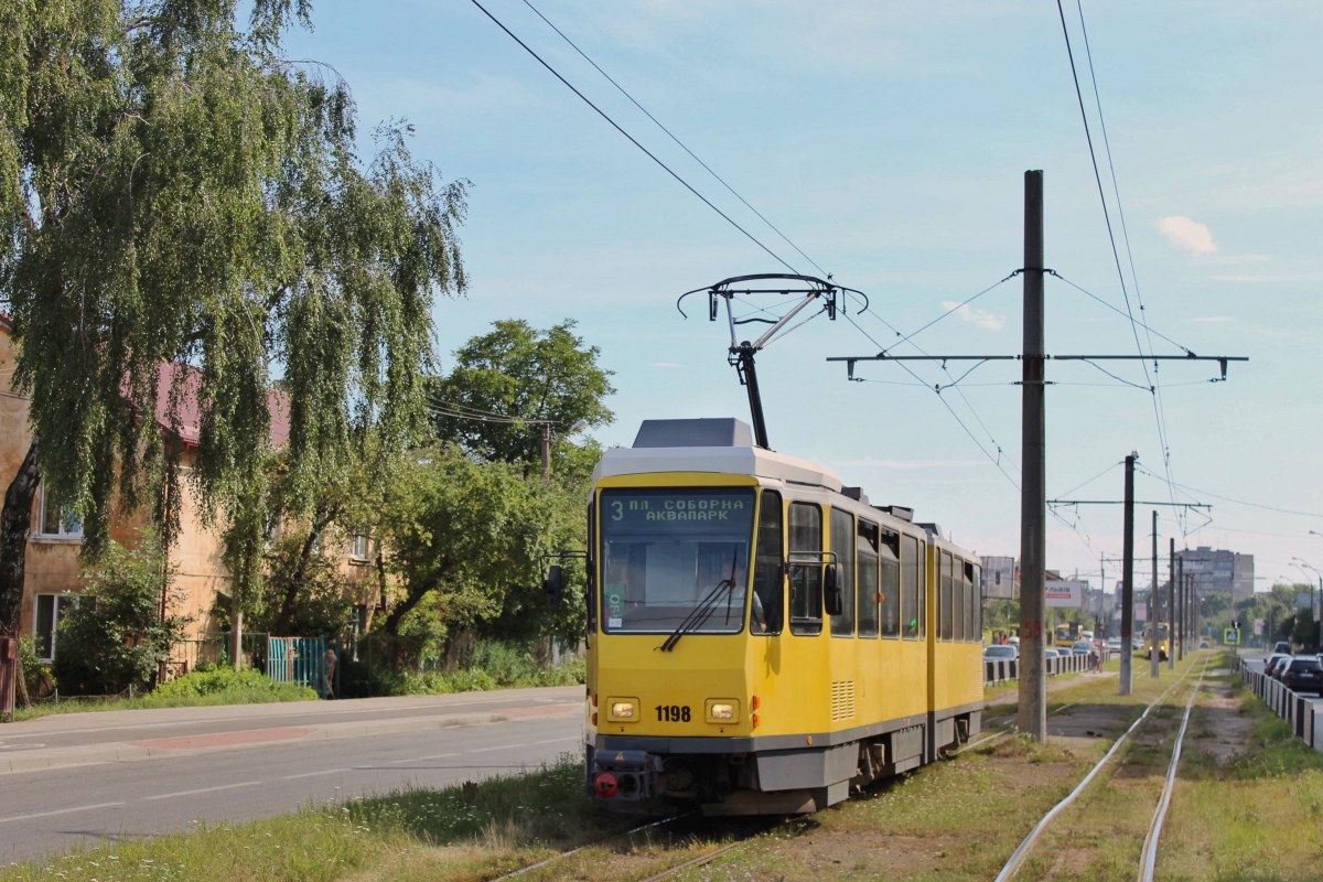 Львов, Tatra KT4DM № 1198