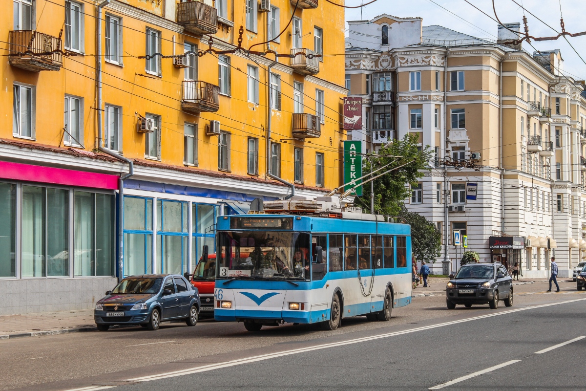 Тверь, Тролза-5275.05 «Оптима» № 46; Тверь — Последние годы тверского троллейбуса (2019 — 2020 гг.)