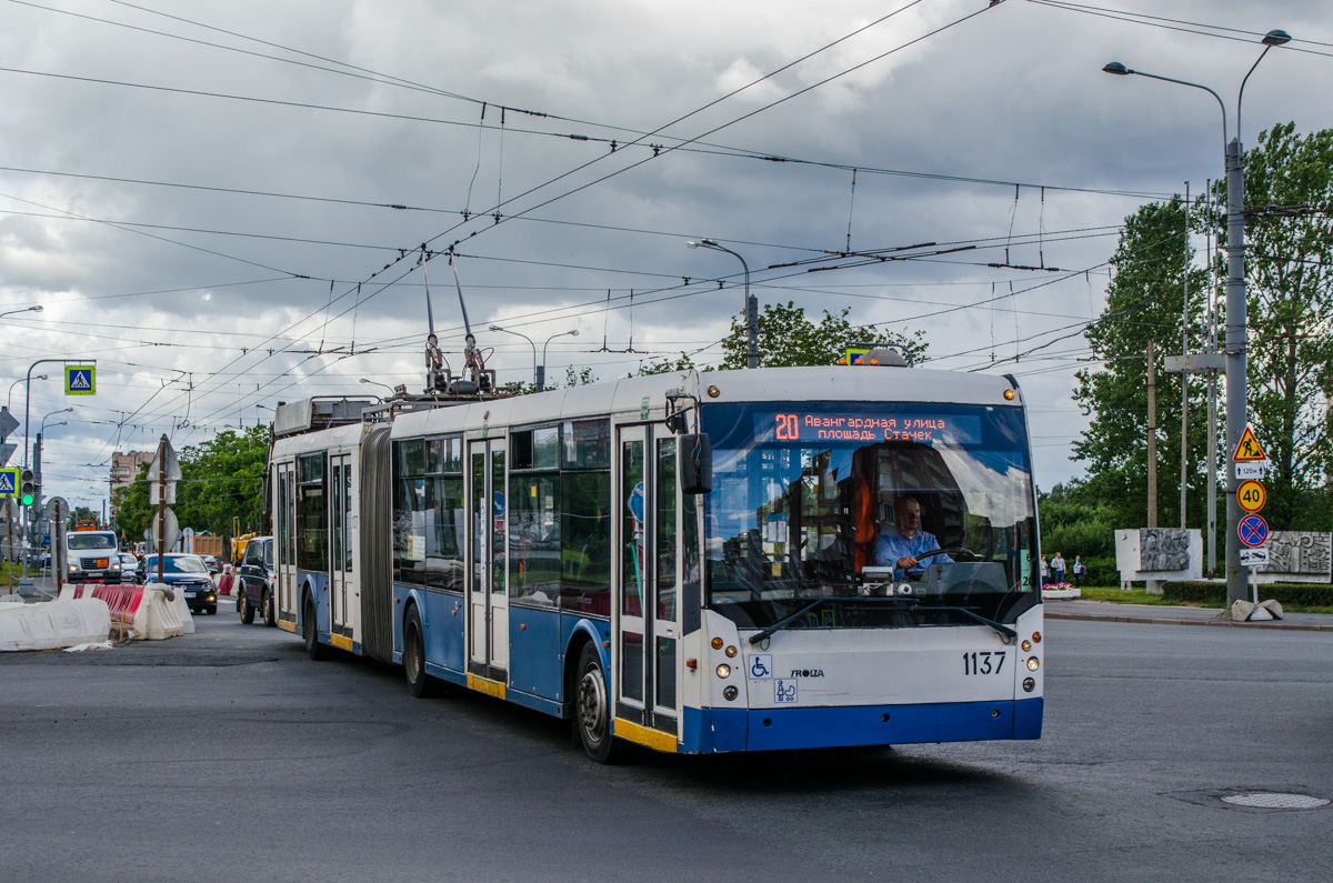 Санкт-Петербург, Тролза-6206.01 «Мегаполис» № 1137