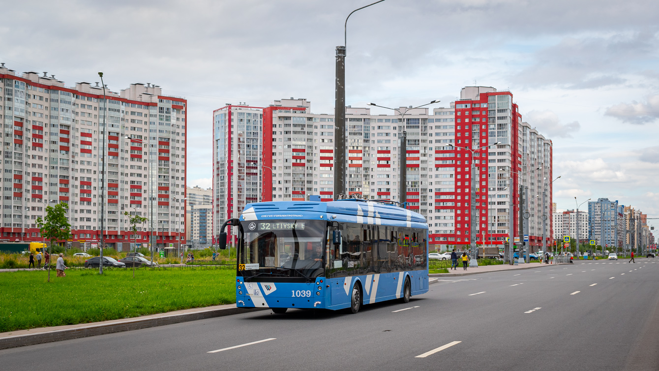 Санкт-Петербург, Тролза-5265.08 «Мегаполис» № 1039