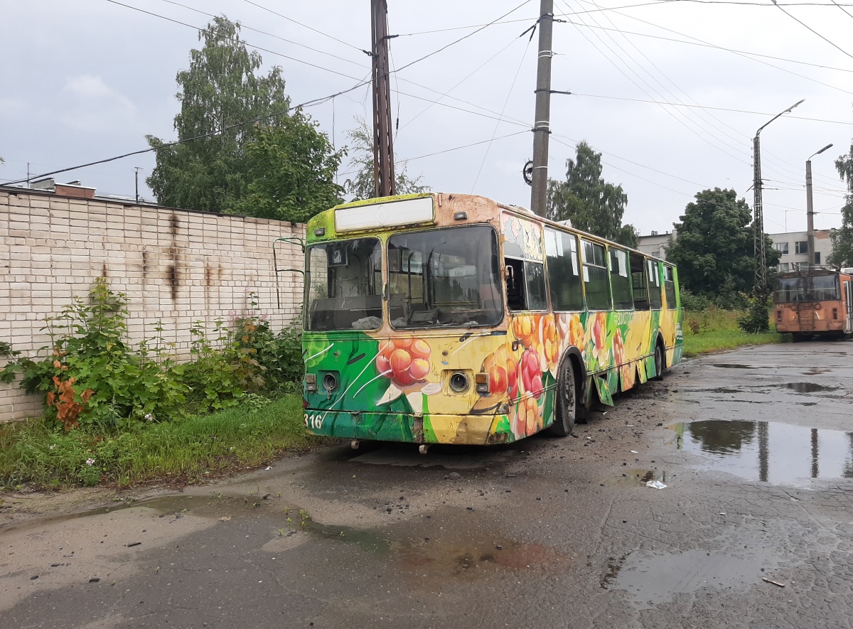 Петрозаводск, ЗиУ-682Г [Г00] № 316