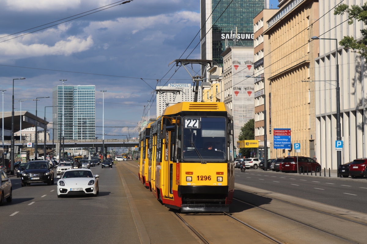 Варшава, Konstal 105Na № 1296