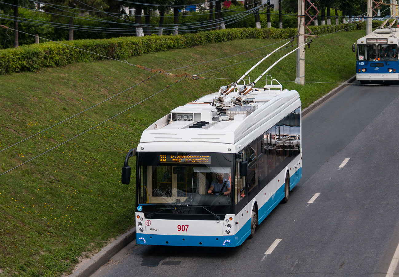 Чебоксары, Тролза-5265.08 «Мегаполис» № 907