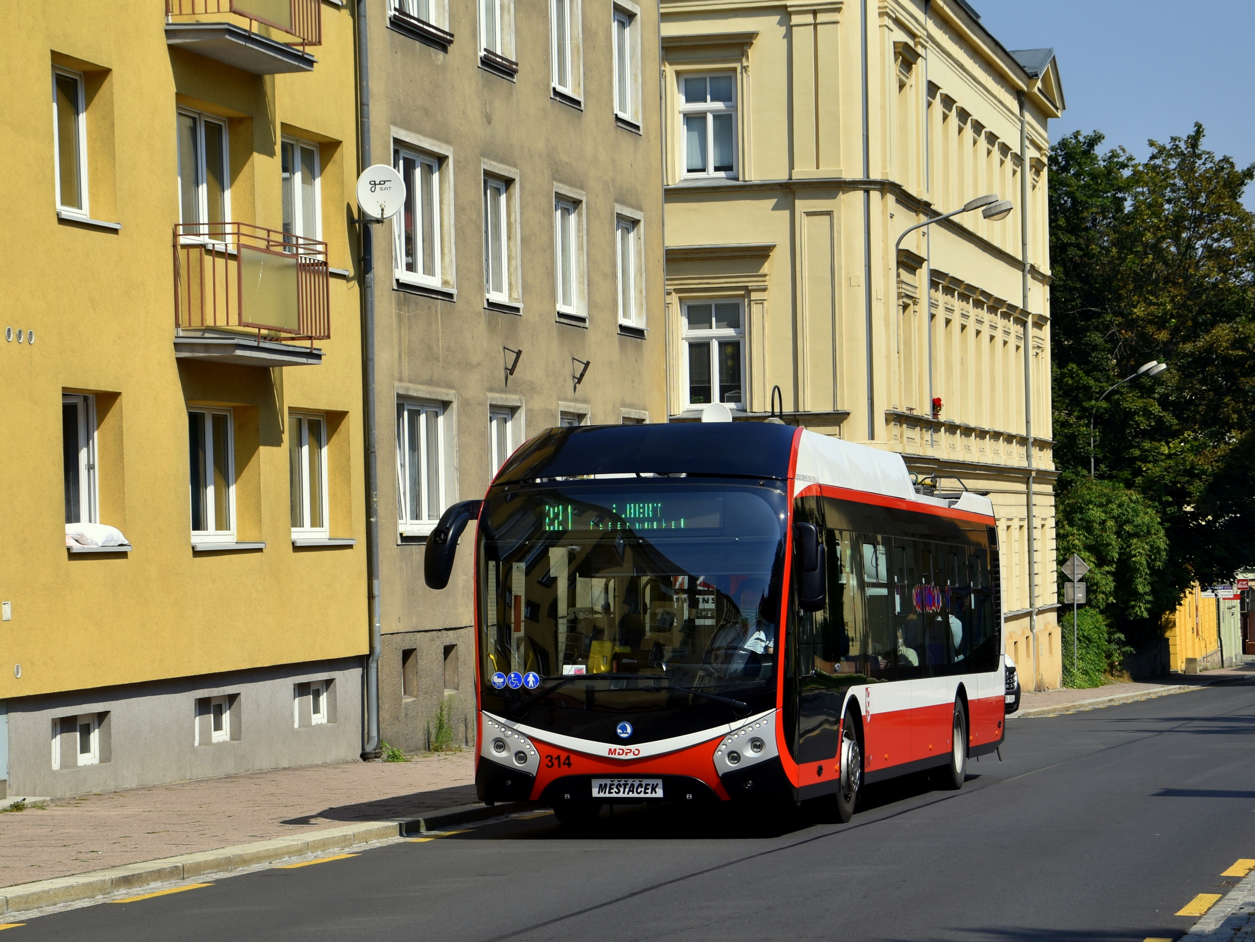 Опава, Škoda 32Tr SOR № 314