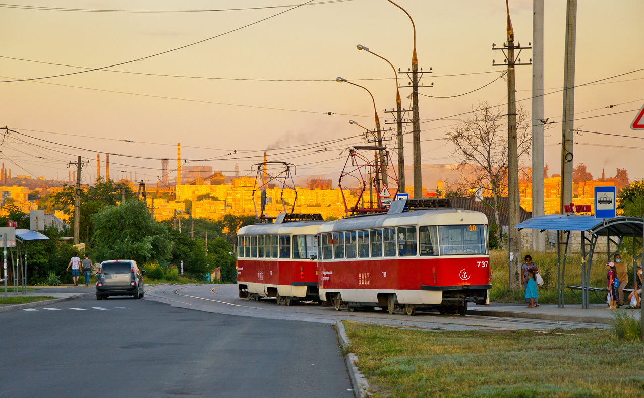 Мариуполь, Tatra T3A № 737