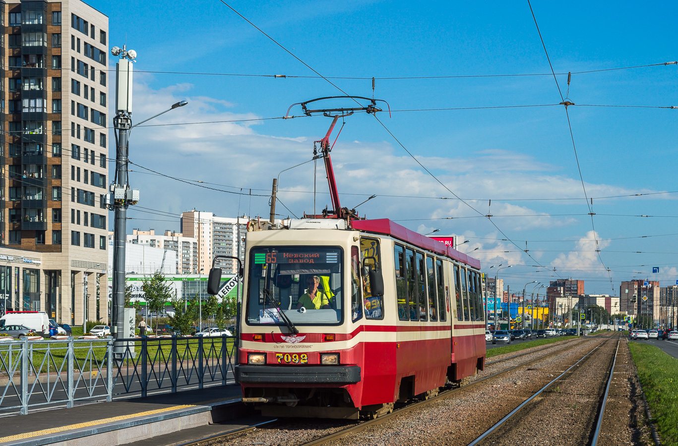 Санкт-Петербург, ЛВС-86М2 № 7092