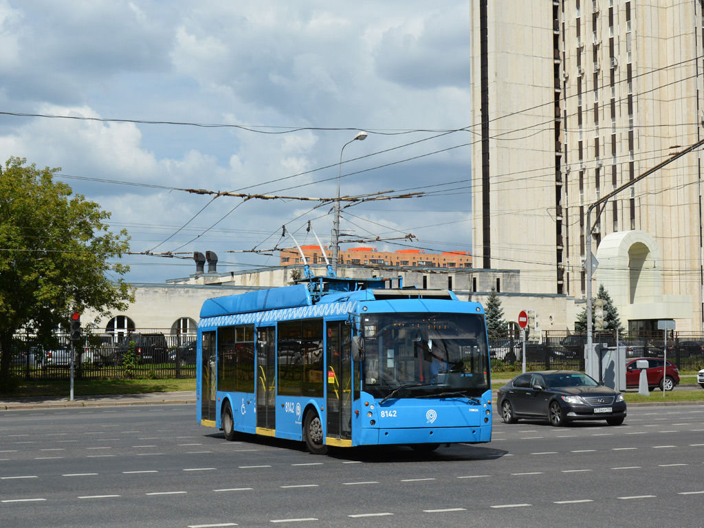 Москва, Тролза-5265.00 «Мегаполис» № 8142
