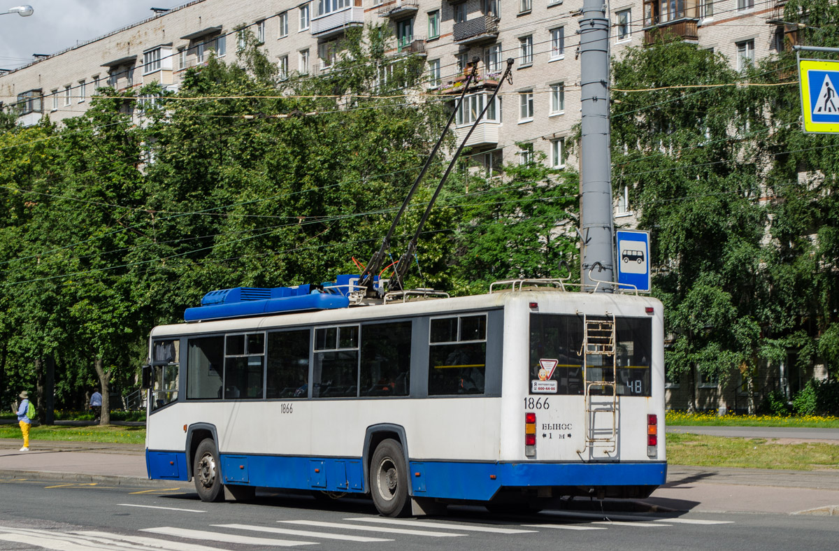 Санкт-Петербург, БТЗ-52768Т № 1866