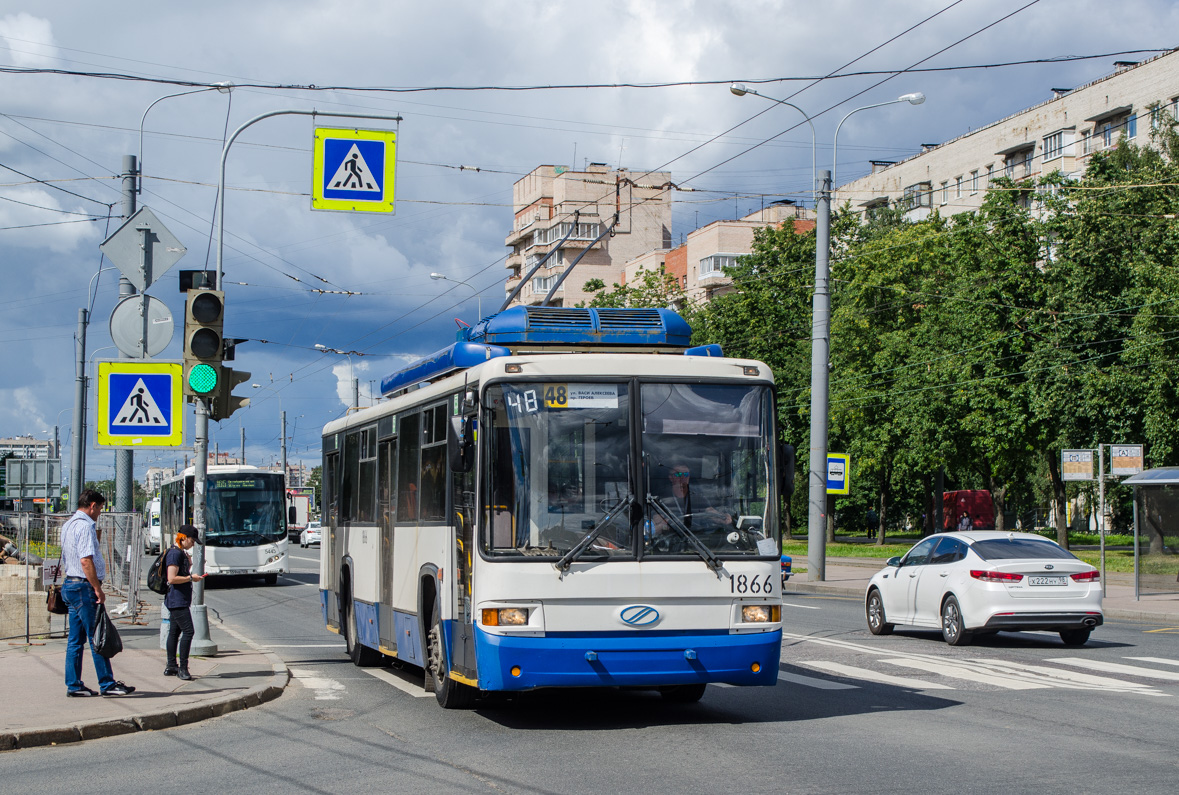 Санкт-Петербург, БТЗ-52768Т № 1866