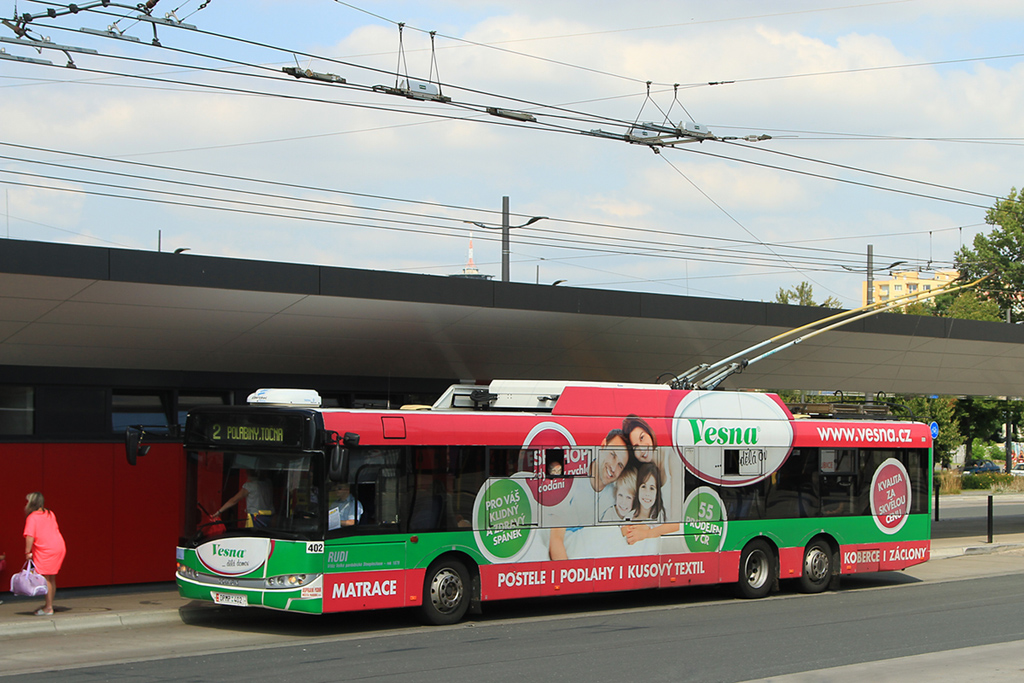 Пардубице, Škoda 28Tr Solaris III № 402
