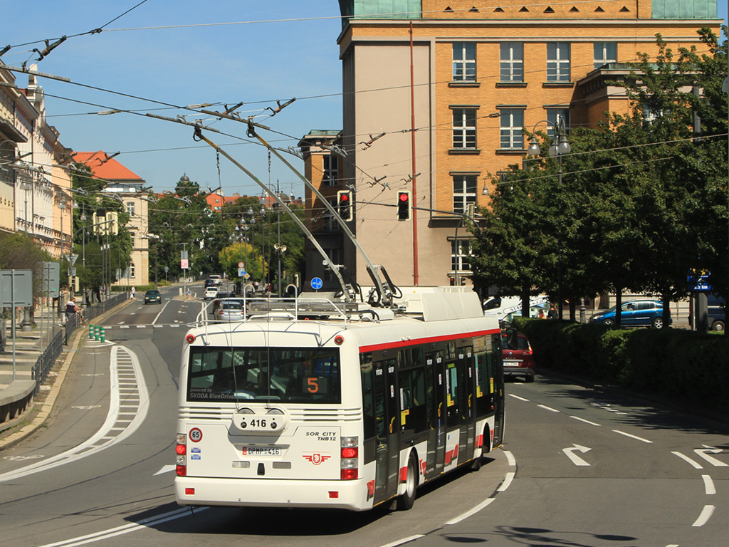 Пардубице, Škoda 30Tr SOR № 416