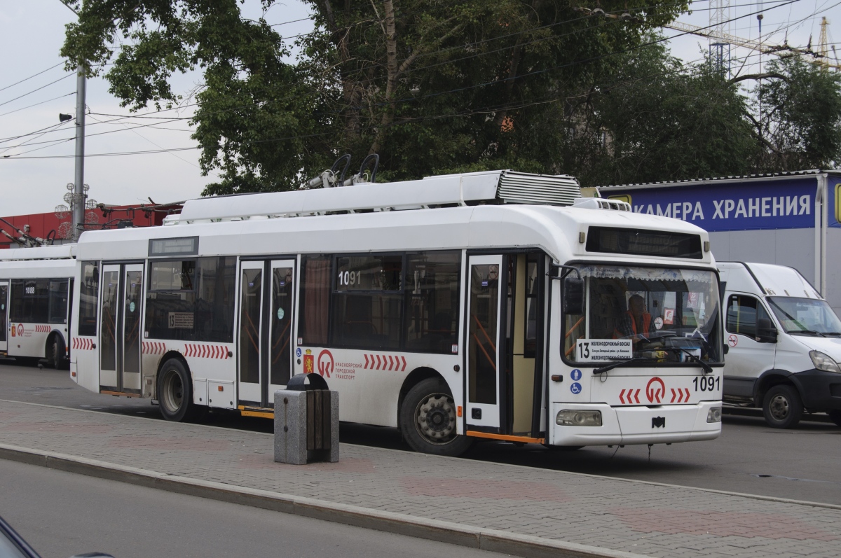 Красноярск, БКМ 321 № 1091