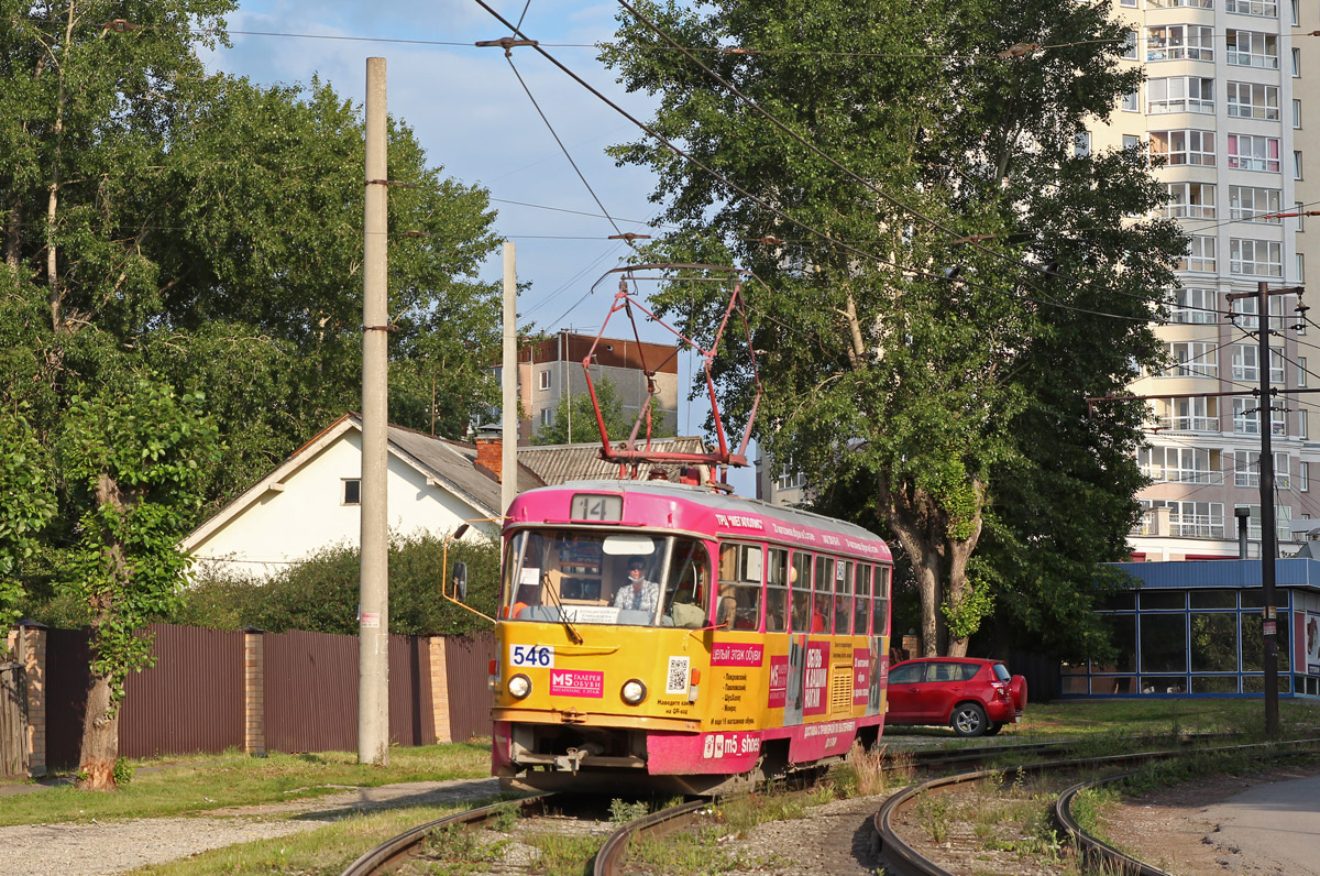 Екатеринбург, Tatra T3SU № 546
