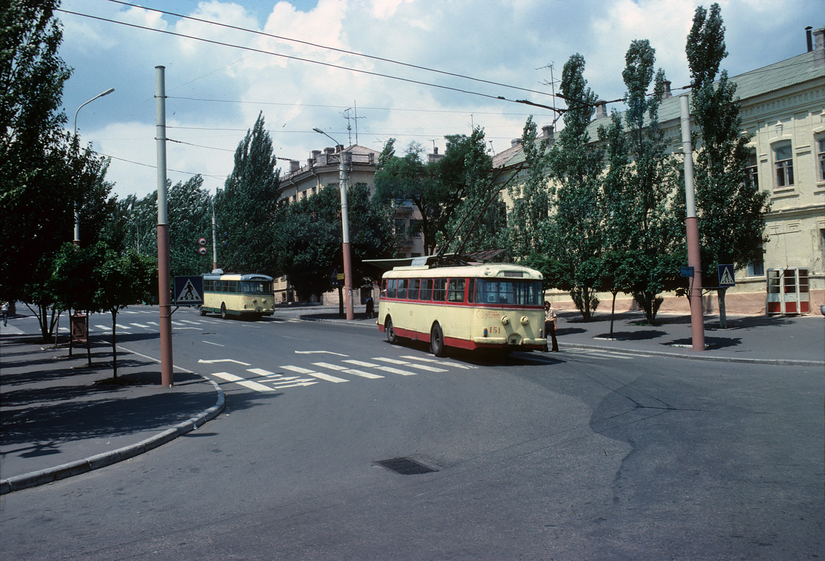 Мариуполь, Škoda 9Tr № 151 Мариуполь, Škoda 9Tr № 151