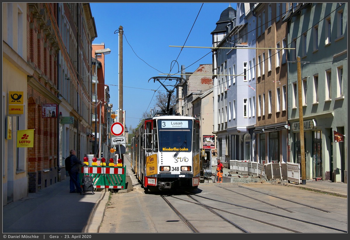 Гера, Tatra KTNF8 № 348