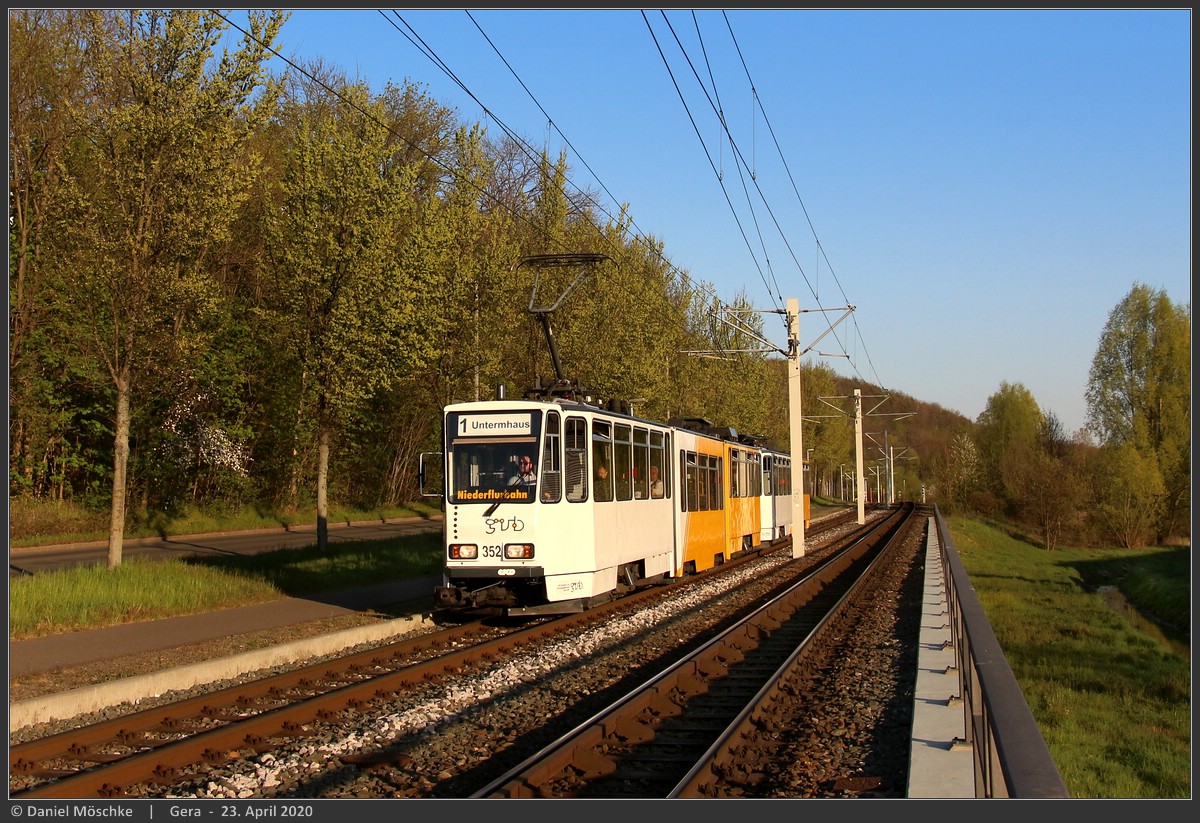 Гера, Tatra KTNF8 № 352