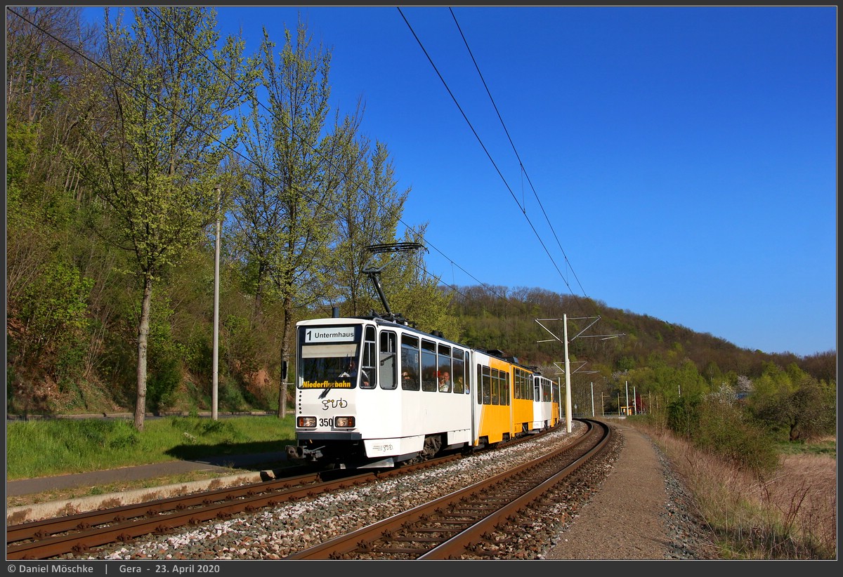 Гера, Tatra KTNF8 № 350