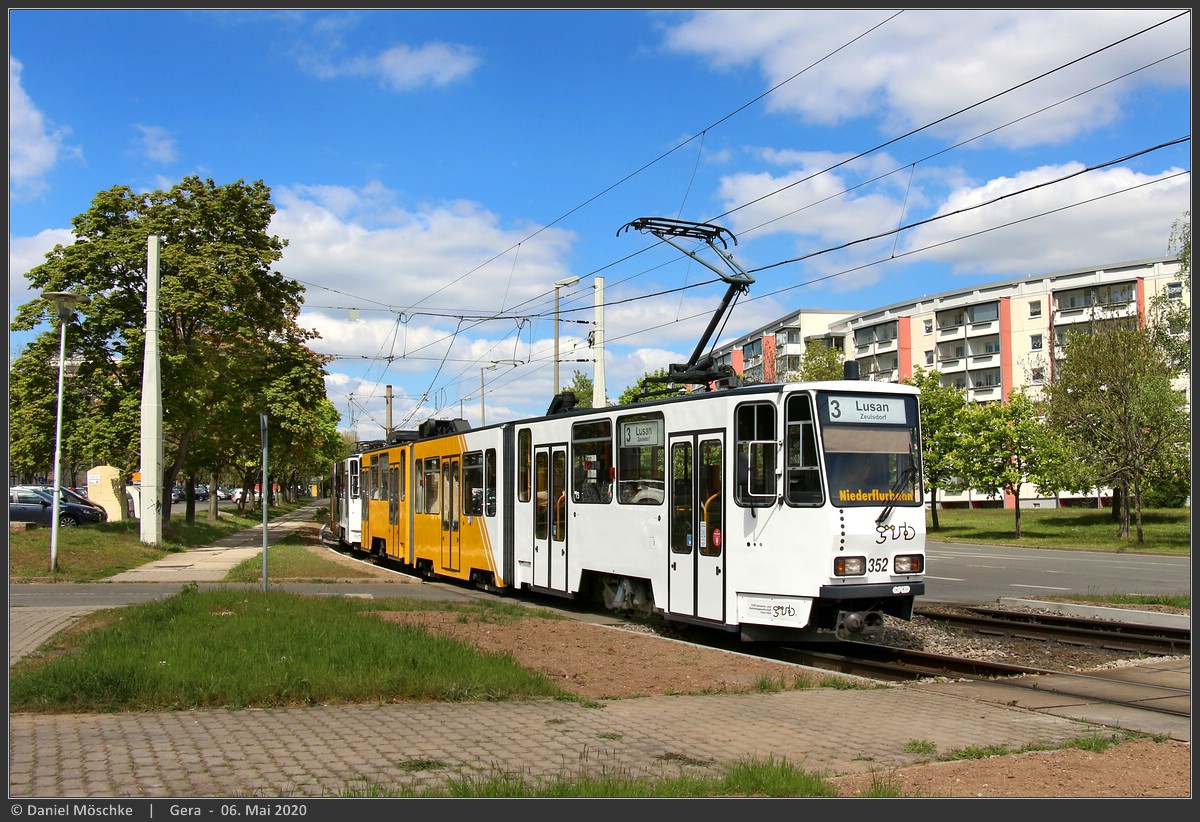 Гера, Tatra KTNF8 № 352