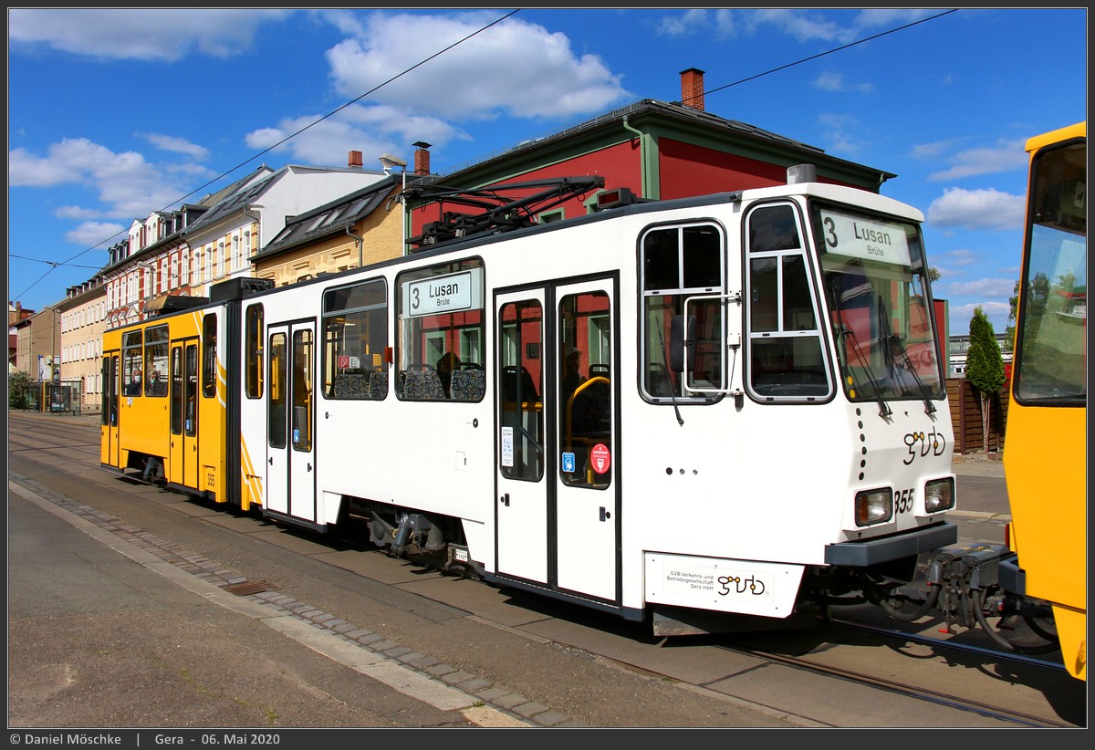 Гера, Tatra KT4DMC № 355