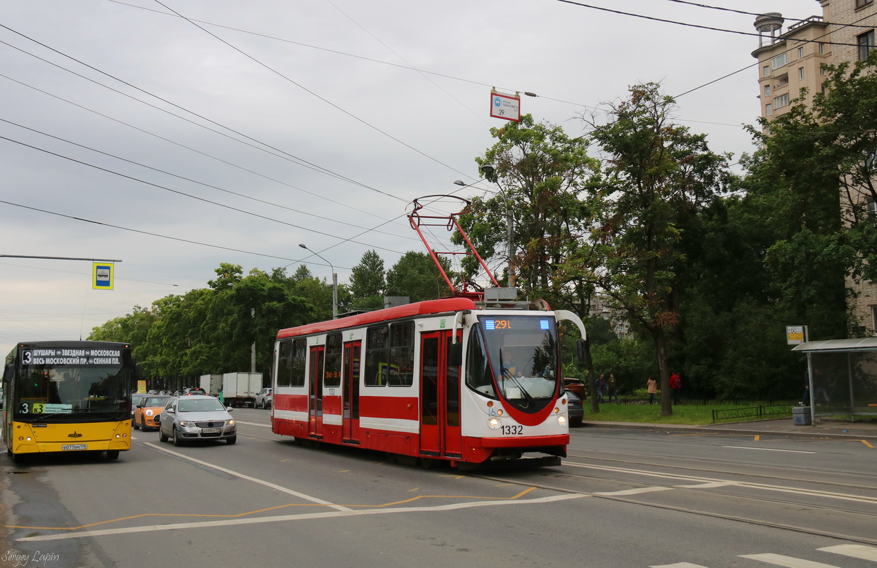 Санкт-Петербург, 71-134А (ЛМ-99АВН) № 1332