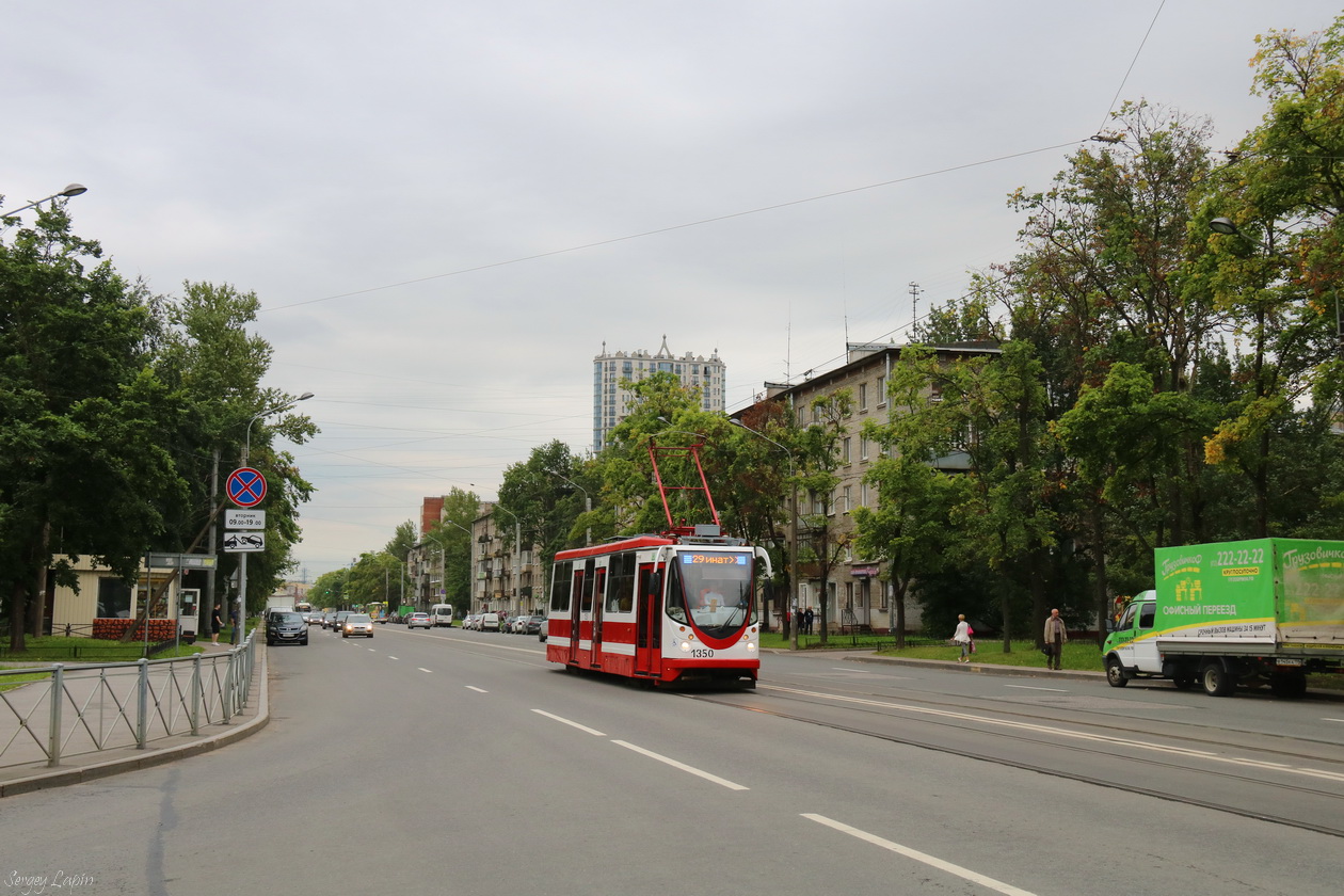 Санкт-Петербург, 71-134А (ЛМ-99АВН) № 1350 Санкт-Петербург, 71-134А (ЛМ-99АВН) № 1350