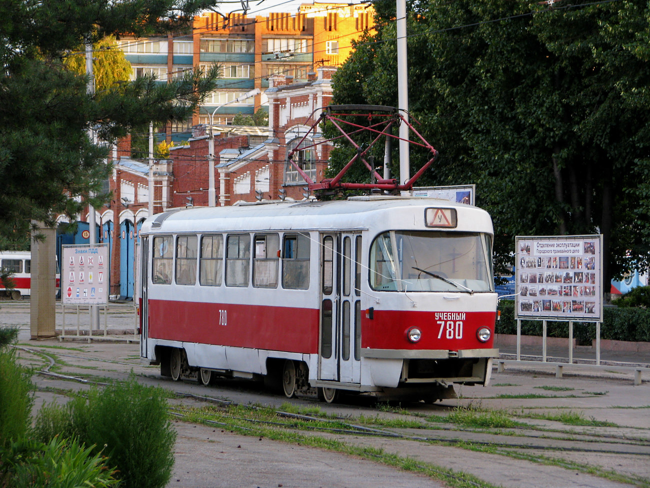 薩馬拉, Tatra T3SU (2-door) # 780; 薩馬拉 — Gorodskoye tramway depot
