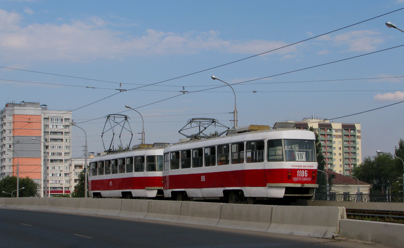 Самара, Tatra T3E № 1186