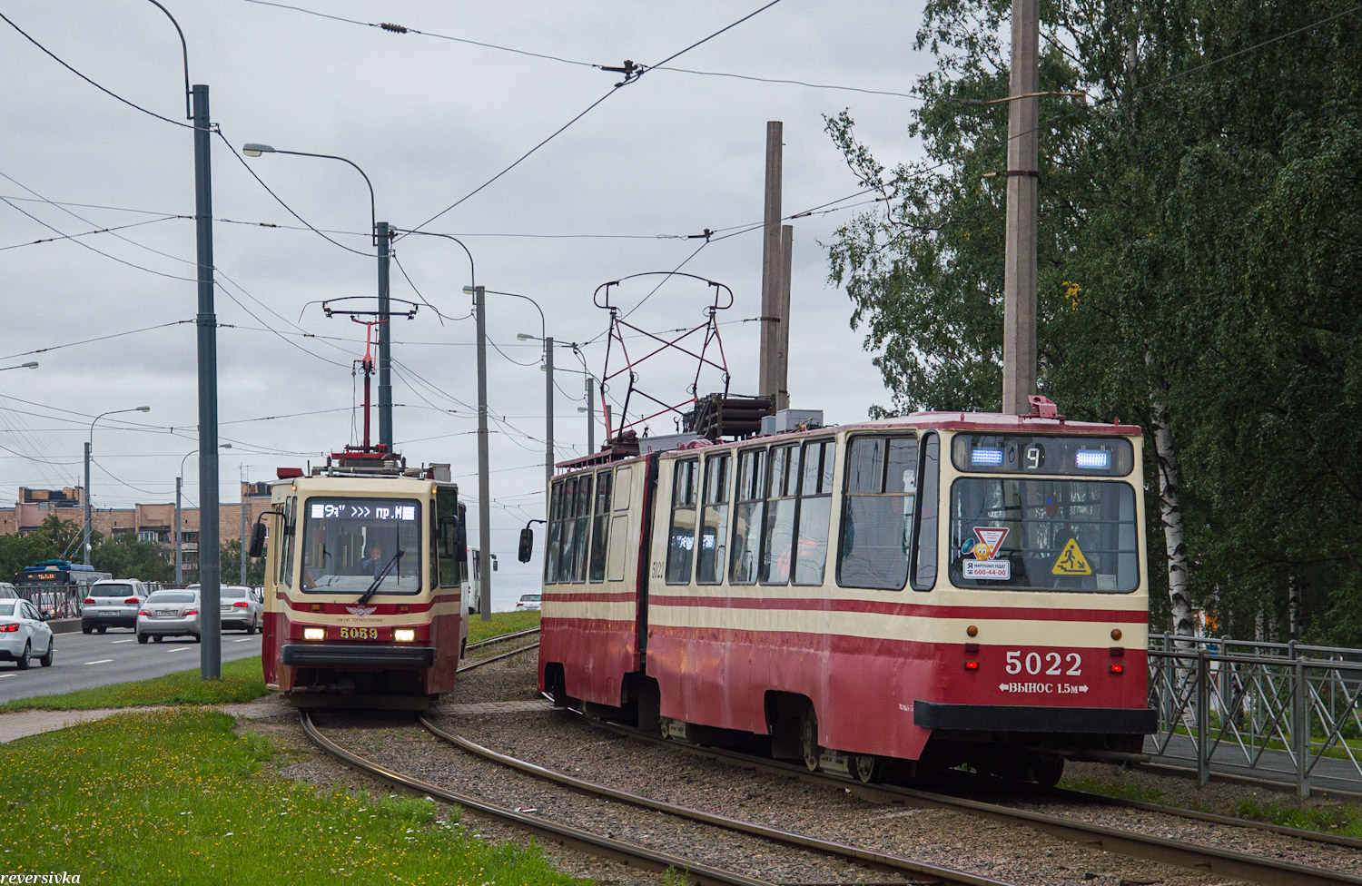Санкт-Петербург, ЛВС-86К № 5059; Санкт-Петербург, ЛВС-86К № 5022