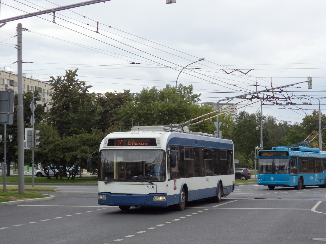 Москва, СВАРЗ-6235.01 (БКМ 32100М) № 3881