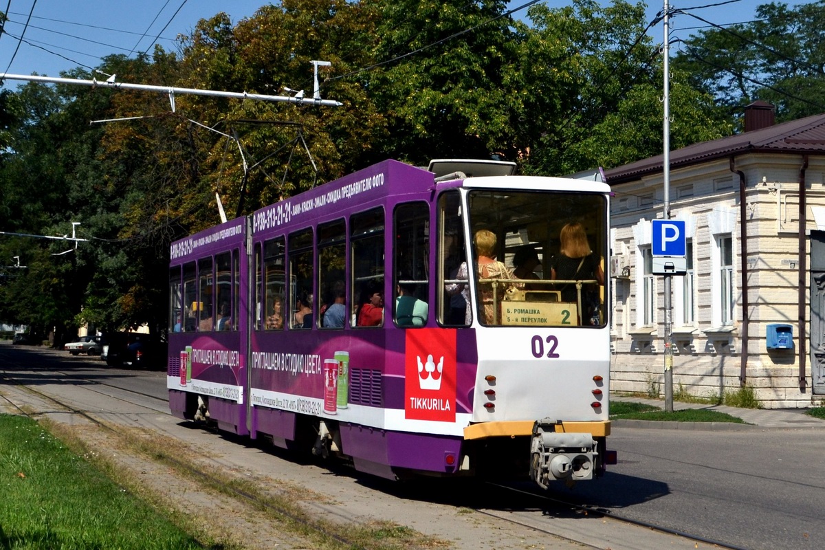 Пятигорск, Tatra KT4D № 02