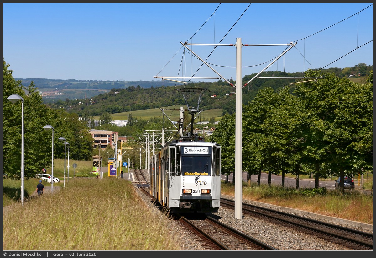 Гера, Tatra KTNF8 № 350