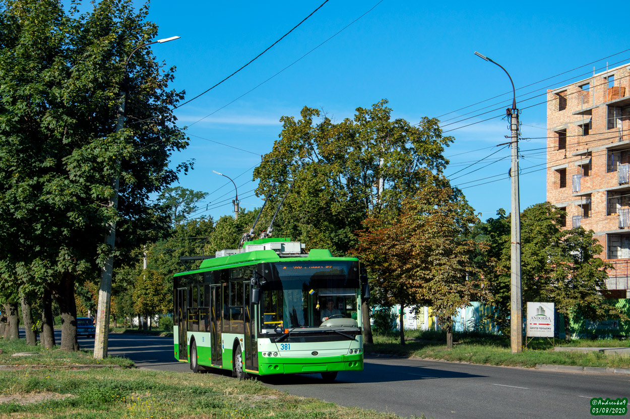 Черкассы, Богдан Т70117 № 381