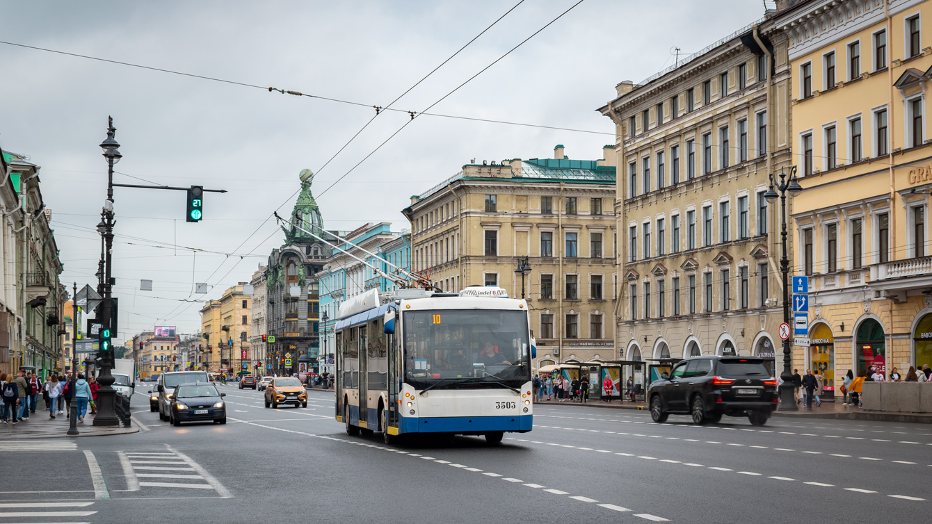 Санкт-Петербург, Тролза-5265.00 «Мегаполис» № 3503