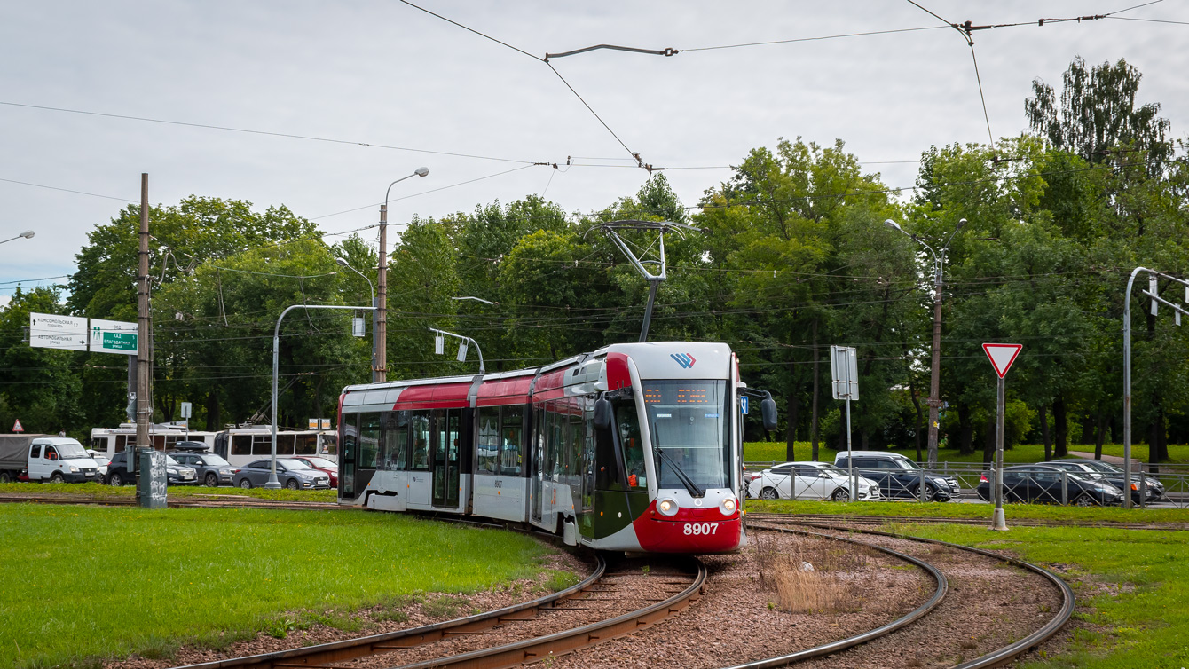 Санкт-Петербург, 71-801 (Alstom Citadis 301 CIS) № 8907