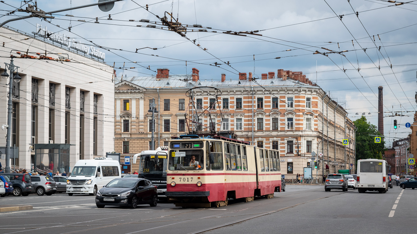 Санкт-Петербург, ЛВС-86К № 7017