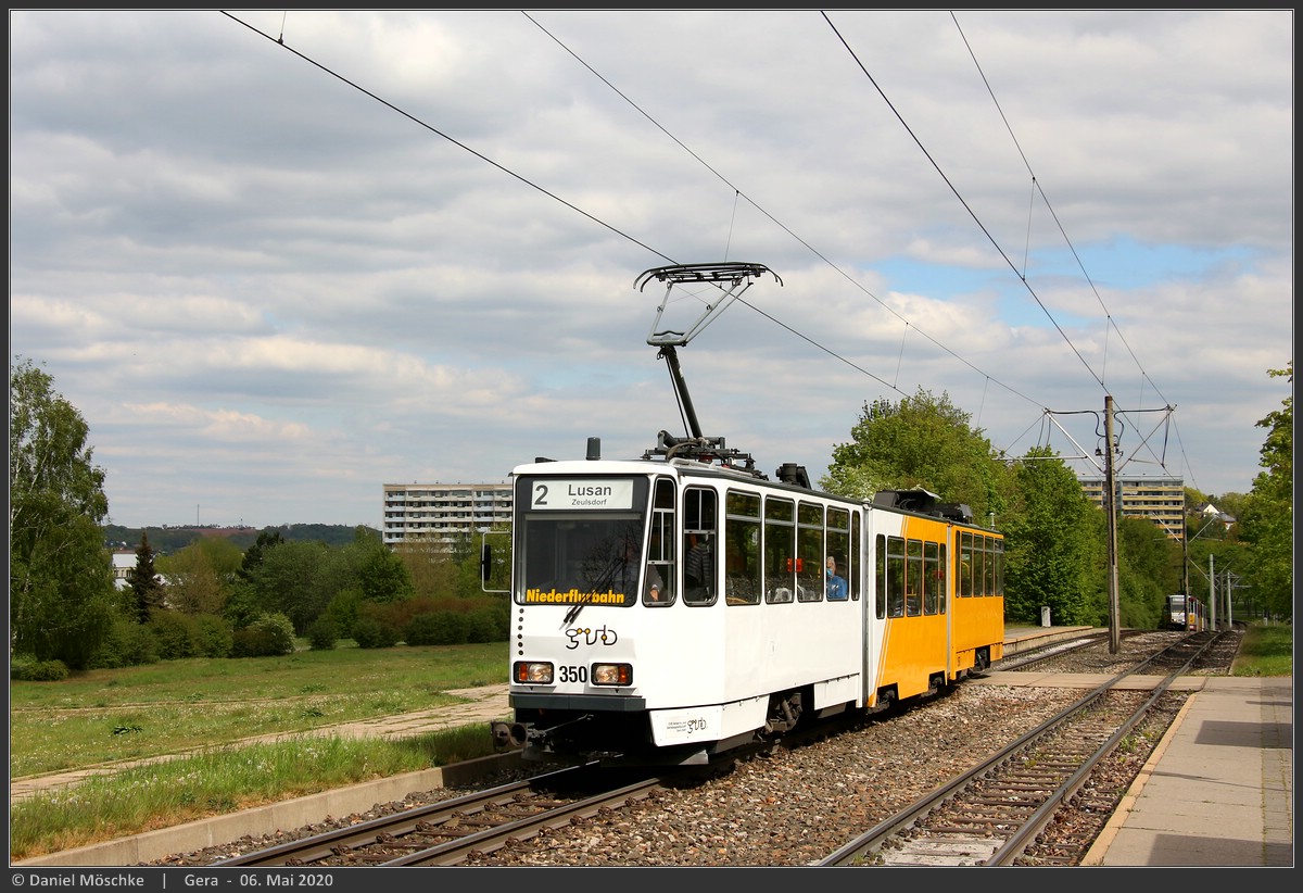 Гера, Tatra KTNF8 № 350