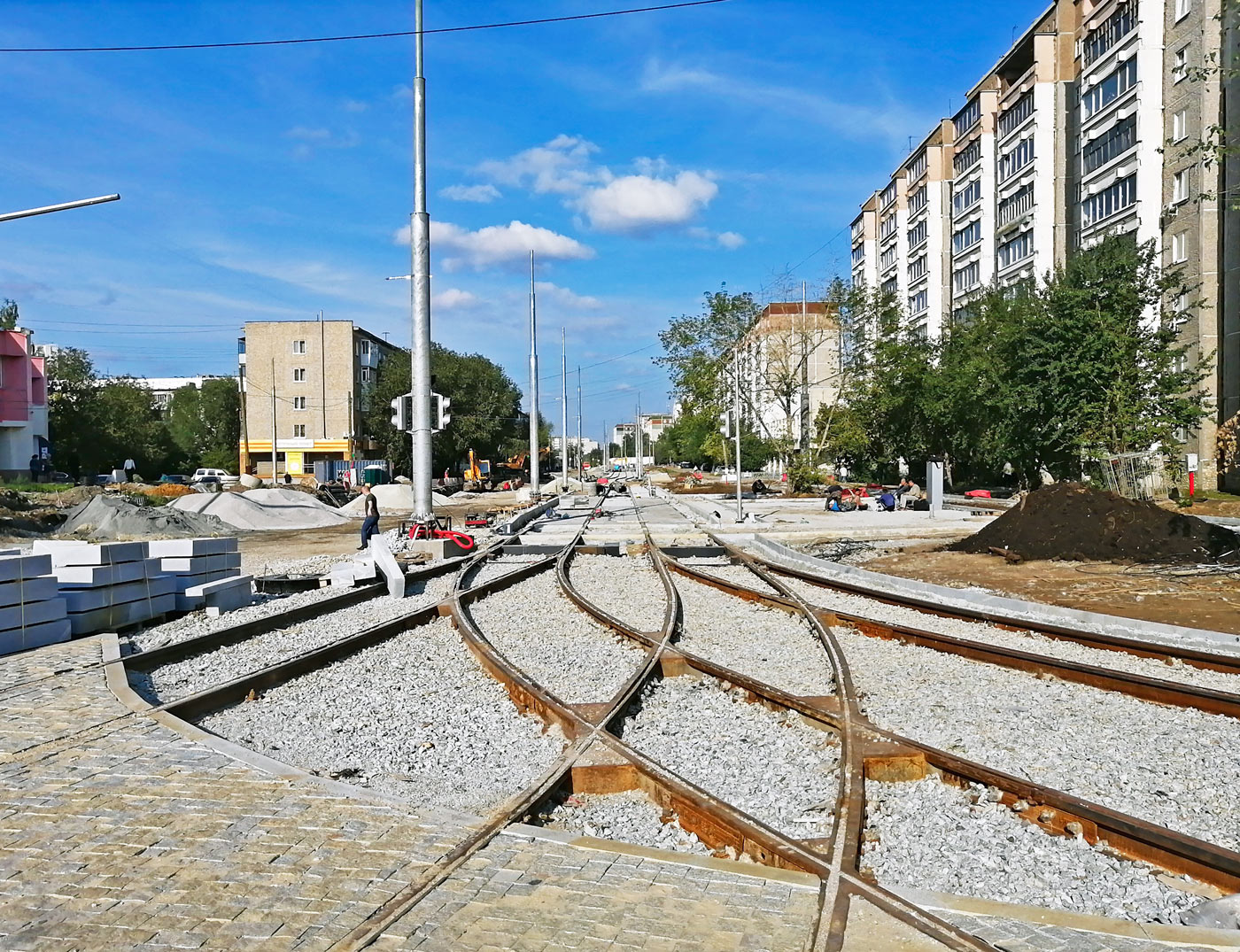 Yekaterinburg — The construction of a tram line Ekaterinburg — Verhnyaya Pyshma; Verkhniaya Pyshma — The construction of a tram line Ekaterinburg — Verhnyaya Pyshma